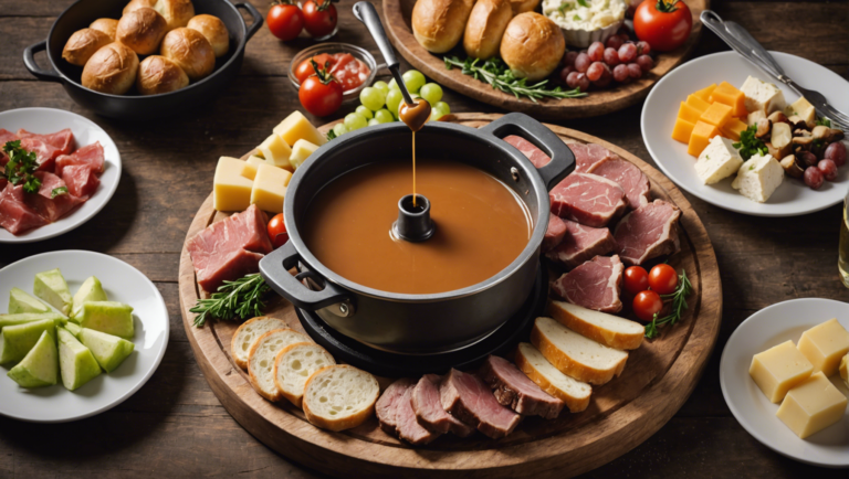 découvrez comment préparer une délicieuse recette de viande à fondue pour un repas convivial et gourmand.
