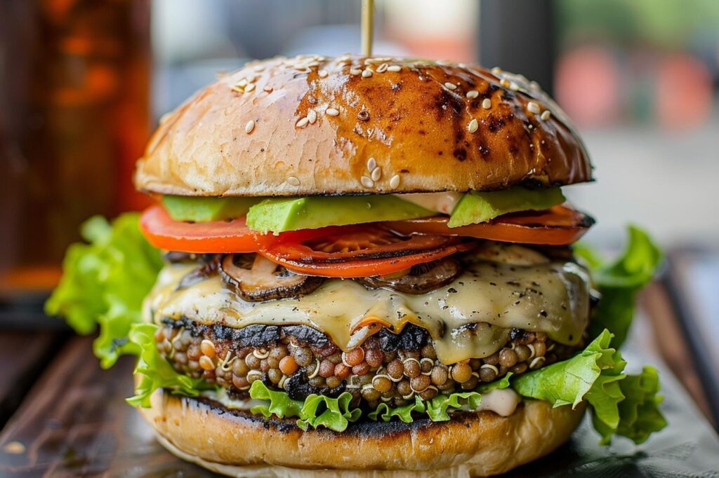 burger végétarien