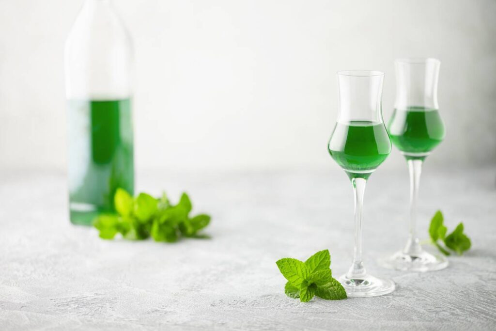 sirop de menthe de qualité