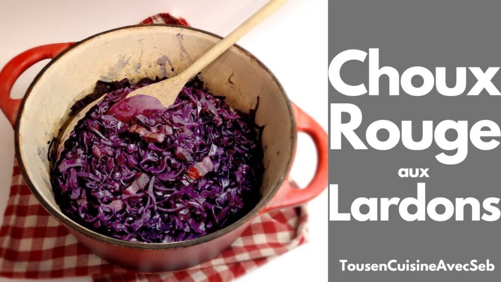 Comment préparer une délicieuse recette avec du chou rouge ?