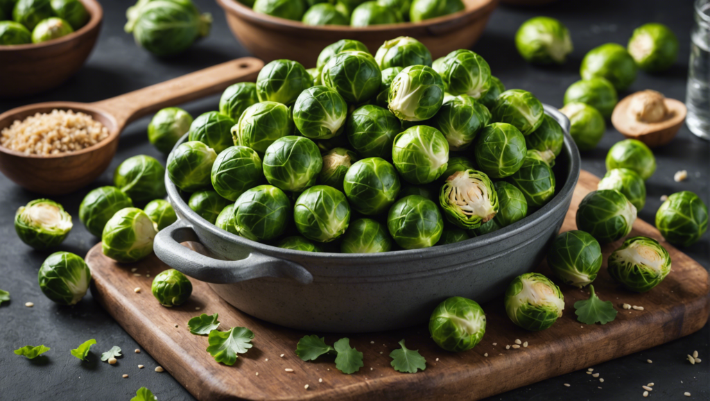 découvrez nos astuces pour concocter des recettes délicieuses à base de chou de bruxelles et régalez-vous avec des plats savoureux et équilibrés.