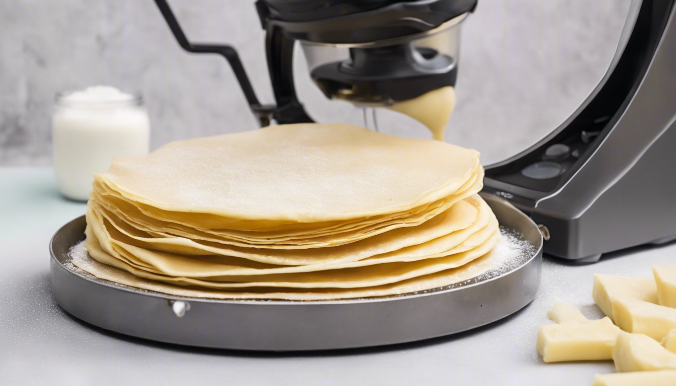 découvrez comment préparer facilement et rapidement des pâtes à crêpes délicieuses avec votre thermomix. suivez nos étapes simples et régalez-vous en un rien de temps !