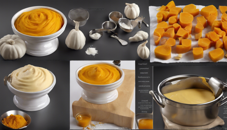 découvrez comment préparer une délicieuse purée de butternut grâce à notre recette simple et savoureuse.