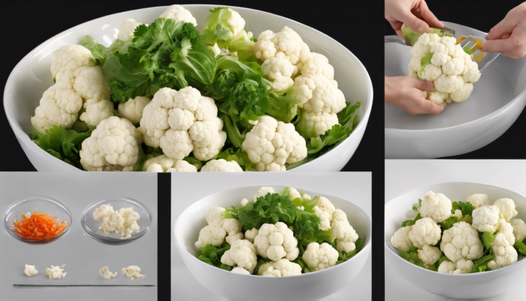découvrez comment préparer une délicieuse salade de chou-fleur cuit avec cette recette facile et rapide. savourez les saveurs subtiles et la texture croquante de ce plat sain et nourrissant.