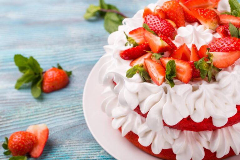 gâteau fraisier