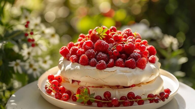 Comment sublimer votre pavlova aux fruits rouges pour un dessert inoubliable ?