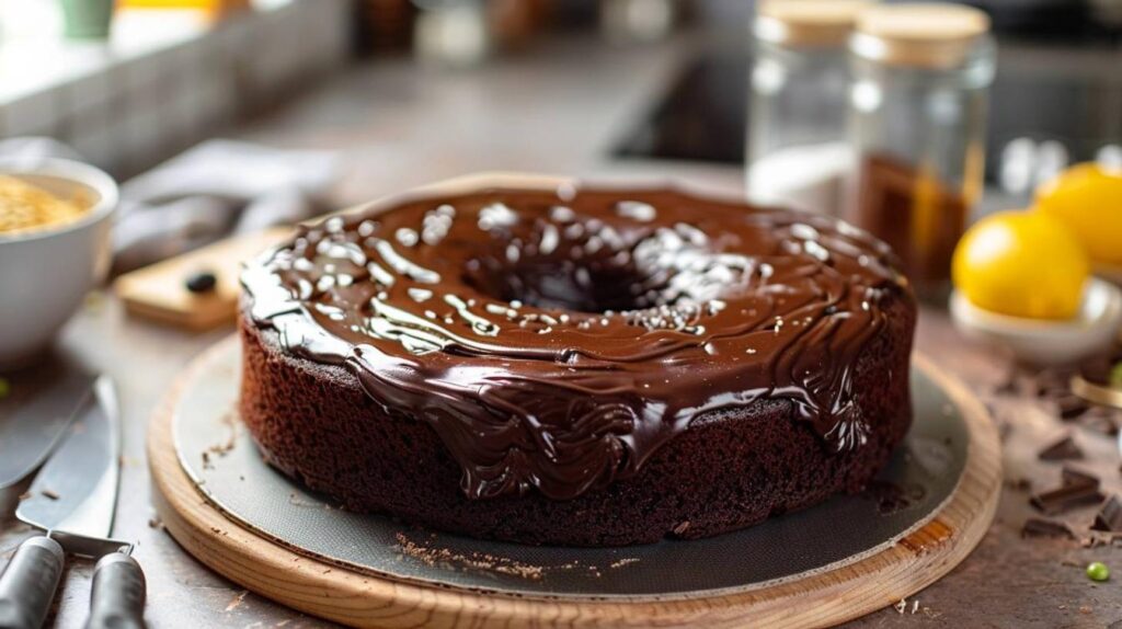 Gateau au chocolat rapie