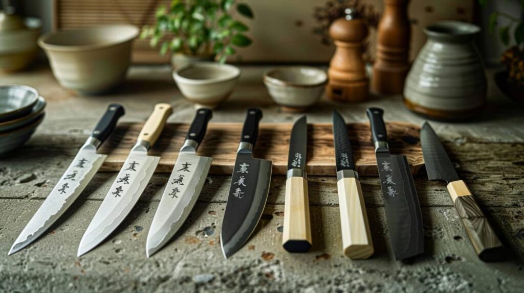Les meilleures marque de couteaux Japonnais