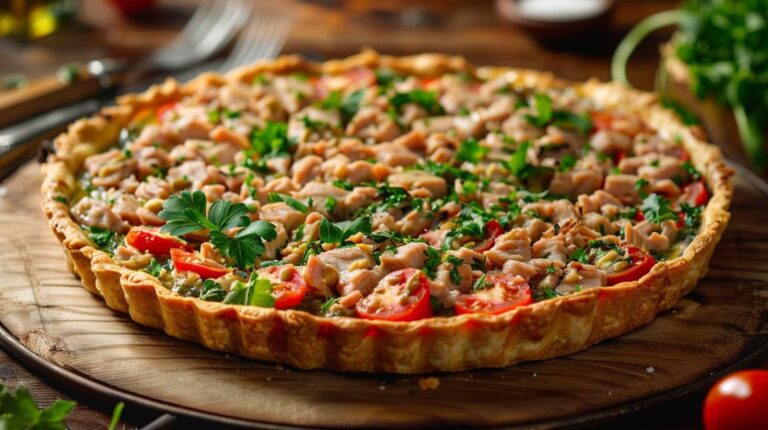 Tarte thon moutarde