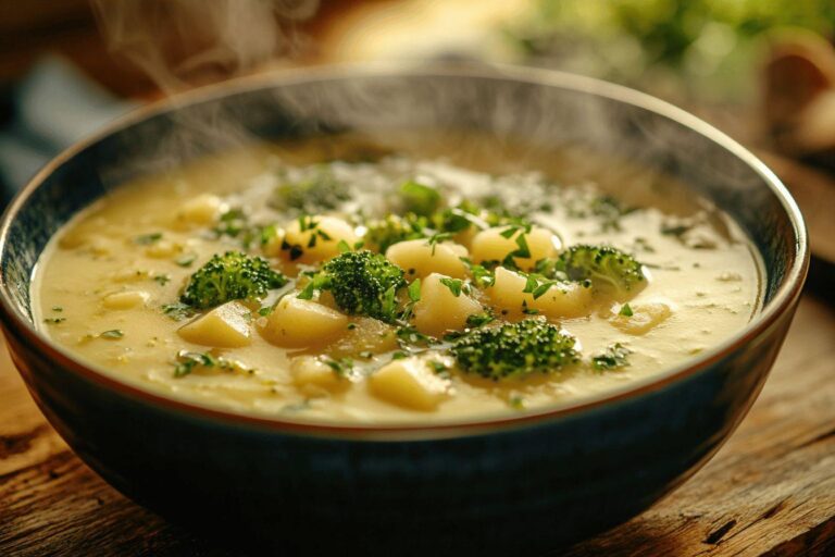 Comment la soupe brocolis-pomme de terre peut-elle réchauffer vos soirées ?