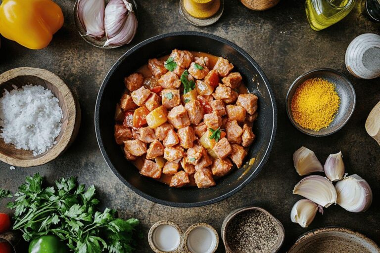 Comment préparer un délicieux sauté de porc au curry à la manière de Marmiton ?