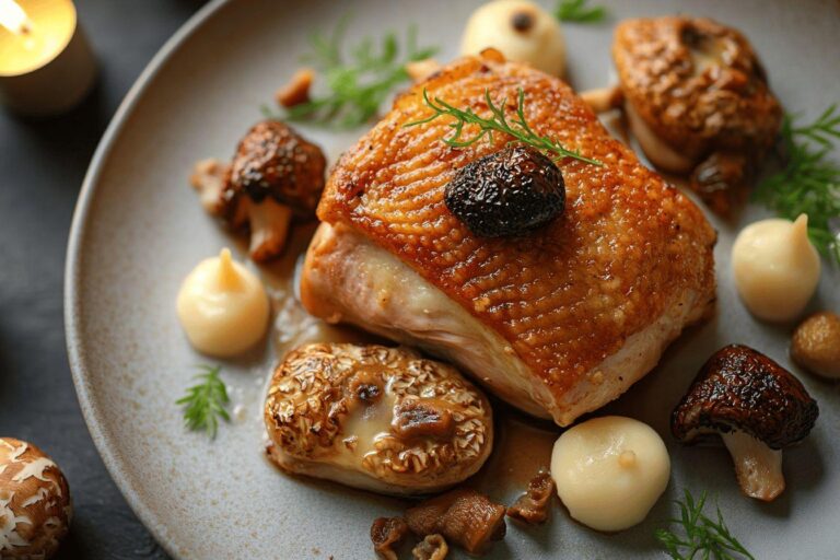 Comment préparer un suprême de pintade aux morilles pour éblouir vos invités ?