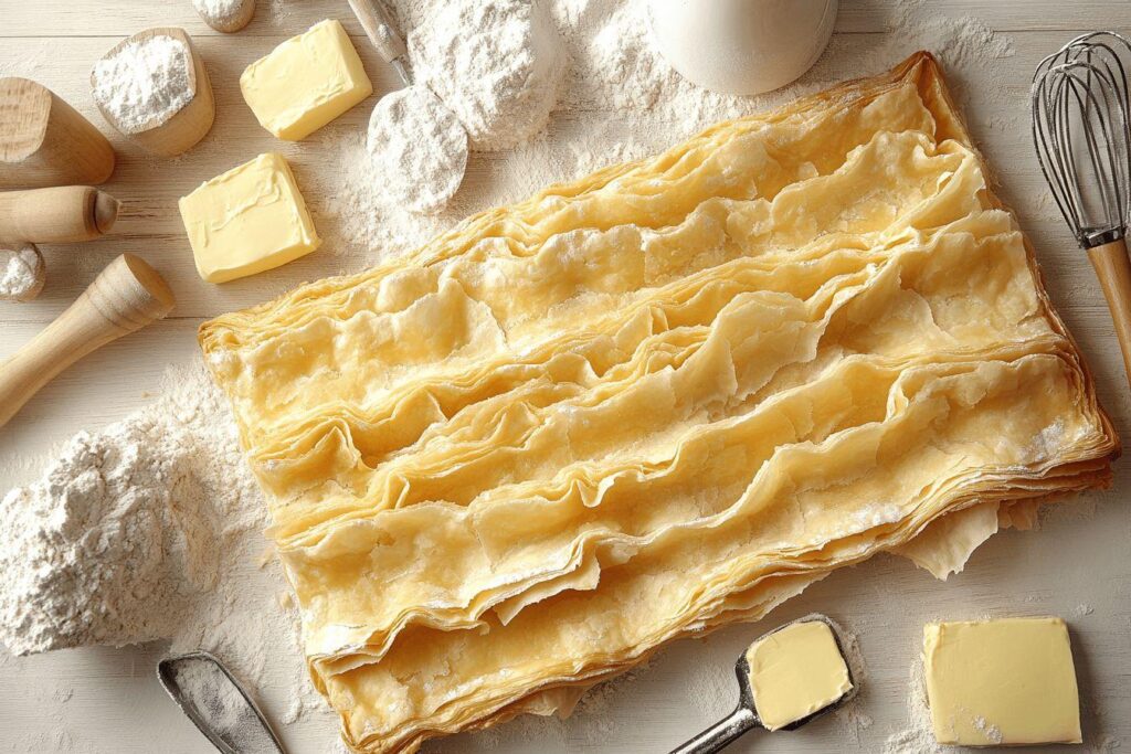 Comment réaliser la pâte levée feuilletée parfaite : secrets et astuces révélés ?