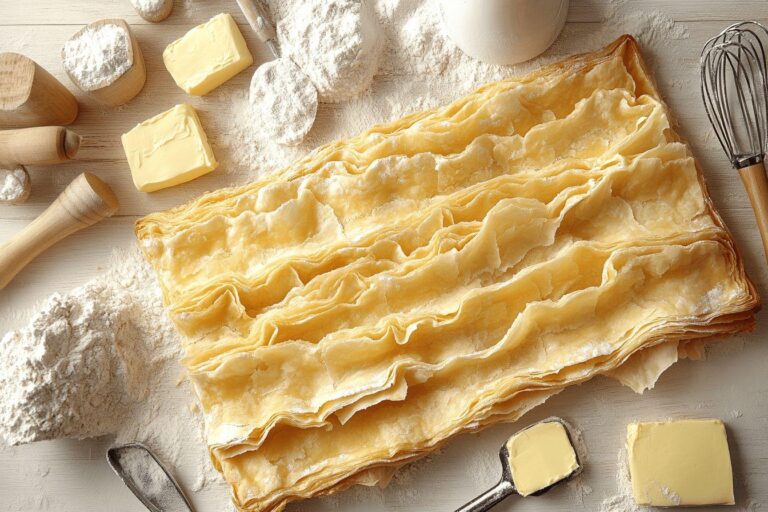 Comment réaliser la pâte levée feuilletée parfaite : secrets et astuces révélés ?