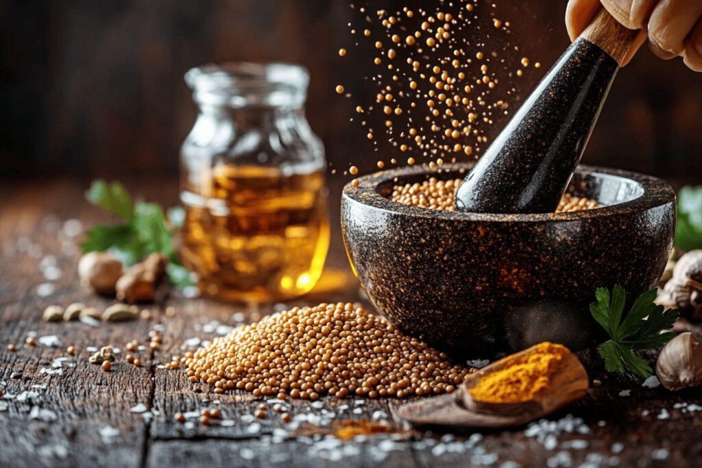 Comment réaliser une moutarde à l&rsquo;ancienne qui titillera vos papilles ?