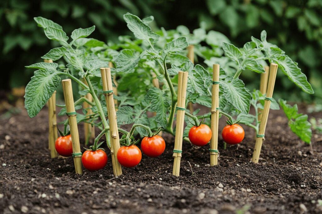 Comment réussir à tuteurer vos tomates pour une récolte abondante ?