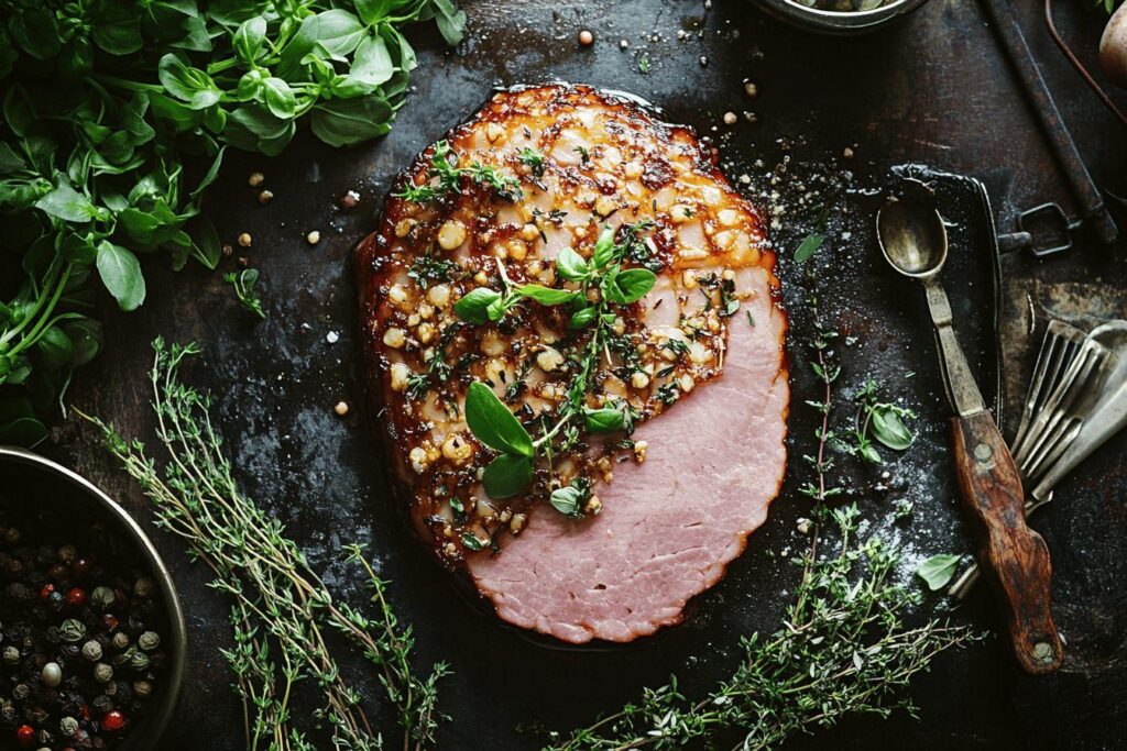 Comment sublimer une simple tranche de jambon en un plat gourmet ?