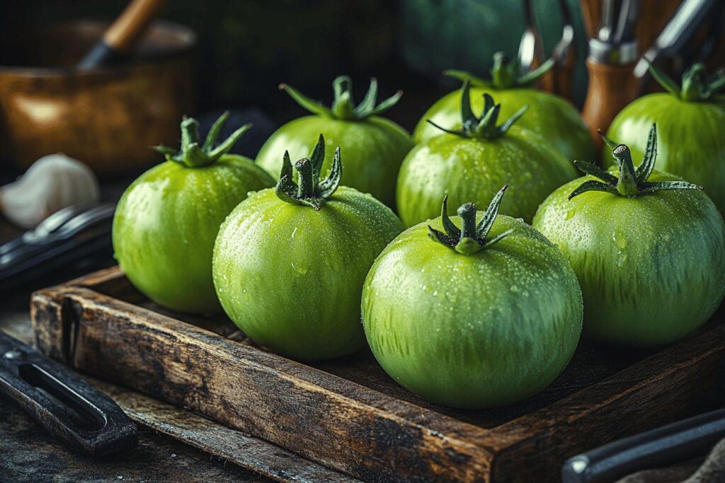 Comment sublimer vos tomates vertes : idées créatives à découvrir ?