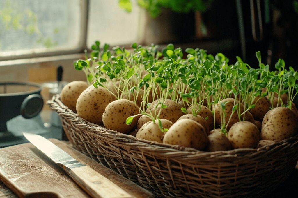 Peut-on vraiment donner une seconde chance aux pommes de terre germées ?