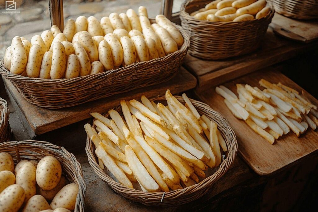 Quelle variété de pomme de terre sublime vos frites à la perfection ?