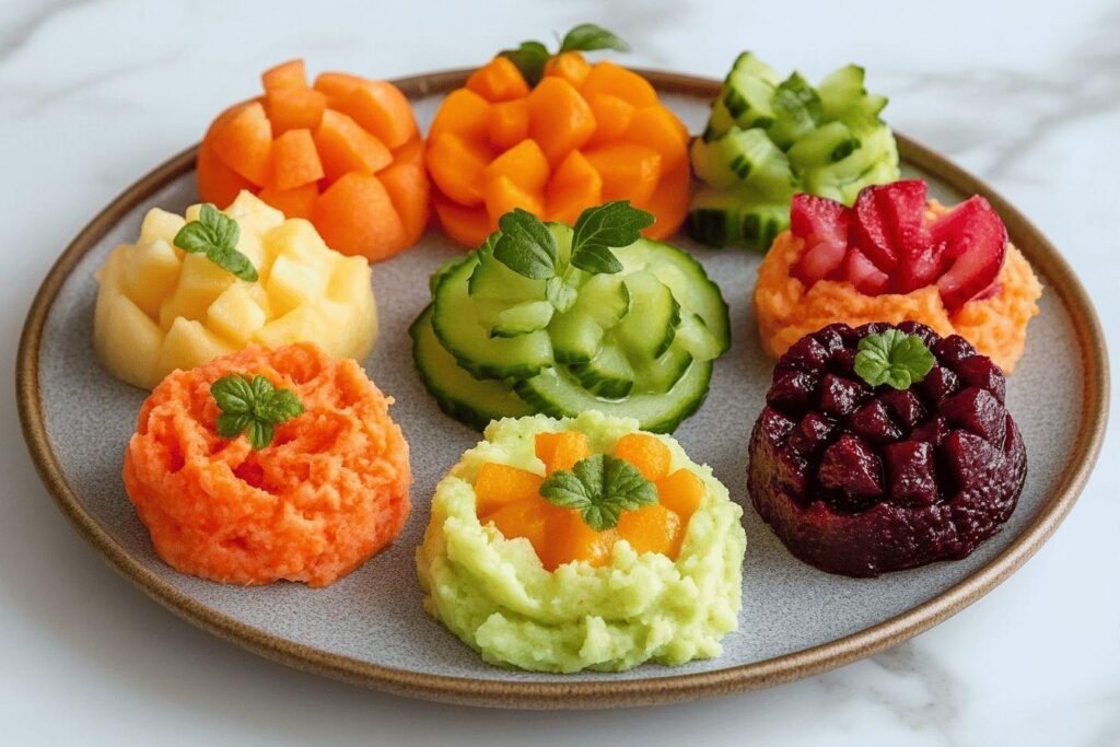 Quels repas délicieux et sains préparer pour un bébé de 7 mois le soir ?